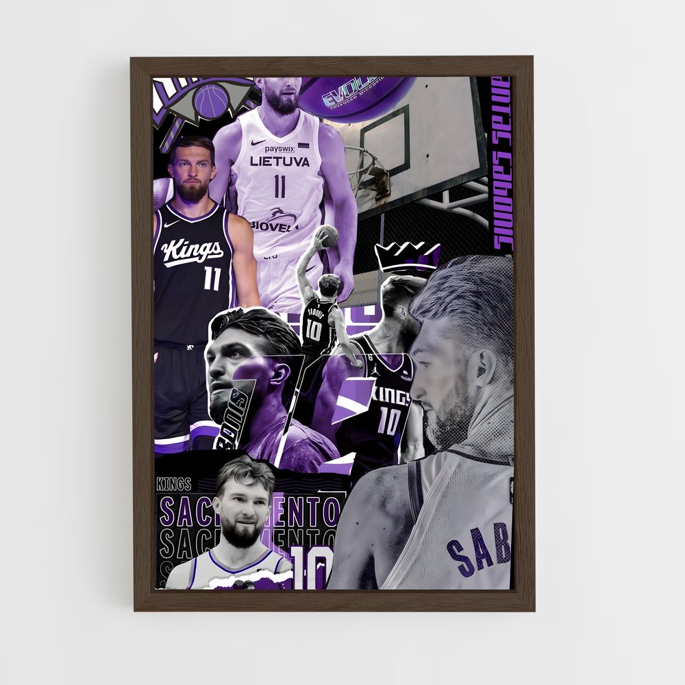 Poster Sacramento Spirit – affiche Basketball (vue 5)